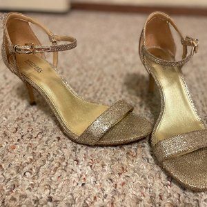 Michael Kors Heels - Gold - Size 9